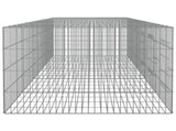 5-Panel Rabbit Cage 273x79x54 cm Galvanised Iron 171571