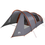 Tunnel Tent 5-Person Grey and Orange 805 x 405 x 211 cm 42004043
