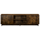 TV Stand 140 x 34.5 x 40 cm Smoked Oak Engineered Wood 8011491
