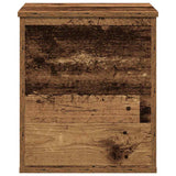 Storage Box Old Wood 40 x 42 x 46 cm Engineered Wood 868666