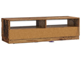 LED TV Cabinet Old Wood Engineered Wood 897433
