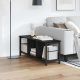 Bookshelf Black Oak 102 x 32 x 40.5 cm Engineered Wood 884018
