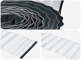 Lawn Edging 20 m x 20 cm Galvanised Steel Silver 42030145