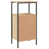 Bedside Cabinets 2 pcs Sonoma Oak 41x31x80 cm Engineered Wood 825926