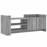 TV Cabinet Grey Sonoma 100x35x40 cm Engineered Wood 848379