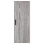 Highboard Grey Sonoma 34.5x34x180 cm Engineered Wood 3198863