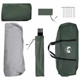 Instant Tent Army Green 305 x 215 x 140 cm Polyester and Steel 42028692