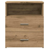 Bedside Cabinets 2 pcs Artisan Oak 50x32x60cm Engineered Wood 856567