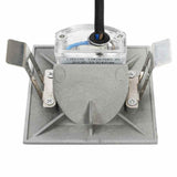 Outdoor LED Wall Lights 6 pcs 2 W Silver Square 45656