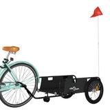 Bike Trailer Black Oxford Fabric and Iron 94199
