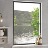 Insect Screen for Windows Anthracite 90x120 cm 153839