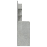Dressing Table with Mirror Concrete Grey 74.5x40x141 cm 802808