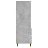 Highboard Concrete Grey 40x36x110 cm Engineered Wood 831504