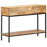 Console Table 100x35x76 cm Solid Mango Wood 320922