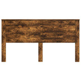Headboard with Headboard Smoked Oak 200 cm Engineered Wood 887421
