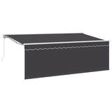 Retractable Awning Anthracite 400 x 200 cm 3329799