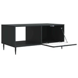 Coffee Table Black 90 x 50 x 40 cm Engineered Wood 894496