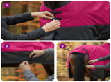 Horse Blanket Pink and Black 125 cm Polyester 42013082