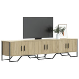 TV Cabinet Sonoma Oak 180x34x41 cm Engineered Wood 848590