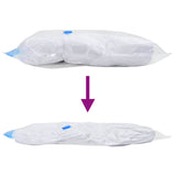 Storage Bags 50 pcs Transparent and Blue 70 x 50 cm 42001443