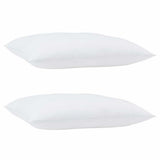 Duvet Set with Pillow 3 pcs White Microfiber and Down Feather 3377974