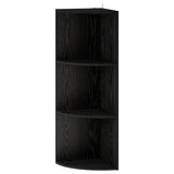 Corner Shelf 3-Tier 41.5 x 41.5 x 107.5 cm Engineered Wood 8016343