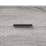 Highboard Grey Sonoma 34.5x34x180 cm Engineered Wood 3198871