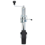 Trailer Jack Wheel 60 mm with 2 Support Tubes and 3 Split Clamps 3281610