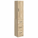 Cabinet Set 2 pcs Sonoma Oak 33 x 34.5 x 87 cm Engineered Wood 3416972