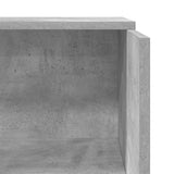 Reception Desk Concrete Grey 55x50x103.5 cm Engineered Wood 859018