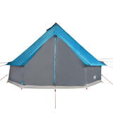 Family Tent Tipi 12-Person Blue Waterproof 94592