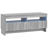 LED TV Cabinet Grey Sonoma Engineered Wood 896111