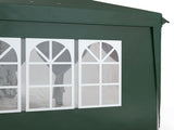 3 x 6m Pop-Up Gazebo, with Curtain Walls and Windows - Dark Green T3398P318792