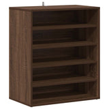 Shoe Cabinet Brown Oak 60x35x70 cm Engineered Wood 816016