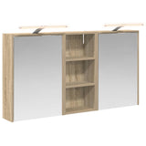 Bathroom Cabinet Set 3 pcs 116 x 16 x 62.5 cm Engineered wood 3403818