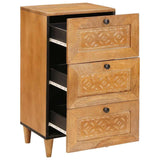 Sideboard with Drawer Light brown 33.5 x 40 x 75 cm 4018103