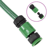 Garden Hose with Fitting Set Green 0.5" 100 m PVC 154376