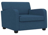 Armchair Blue Fabric 42043401