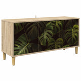 TV Cabinet ELBURG 102 x 33 x 50 cm Sonoma Engineered Wood 8007073