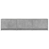 TV Cabinet with LED with LED Concrete Grey 165 x 34 x 40 cm 3418713