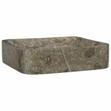 Sink Grey 40x40x10 cm Marble 149182