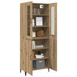 Highboard 2 pcs Artisan Oak Engineered Wood 3394588