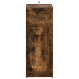 Bathroom Storage Cainet UTRECHT Smoked Oak 30 x 31 x 77 cm 897710