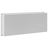 Shower Niche White 75 x 30 x 9.5 cm Stainless Steel 42012673