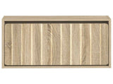 Wall-Mounted Shoe Cabinet ZWOLLE 71 x 17 x 43 cm Sonoma Oak 896407