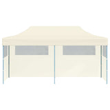 Party Tent Folding Cream 291 x 580 x 315 cm Oxford Fabric 42023651