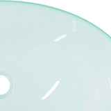 Basin Tempered Glass 54.5x35x15.5 cm Frosted 345244