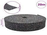 Rubber Granulate Roll Black 2000 x 10 x 0.6 cm Rubber 42027284