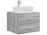 Bathroom Furniture Set 3 pcs Grey Sonoma 49.5 x 44.5 x 65 cm 3405888
