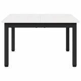 Coffee Table White 60 x 60 x 36 cm Solid Pine Wood 892760